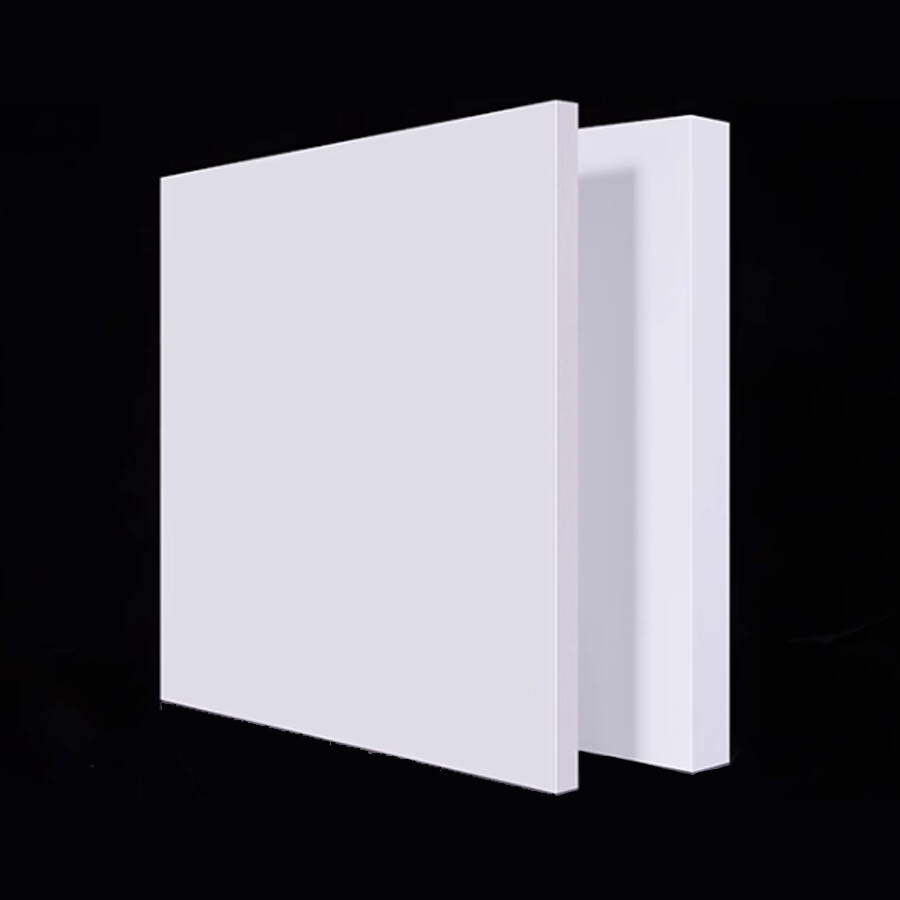 White PTFE Sheet Plate Thick 0.5mm to 30mm Polytetrafluoroethyle Plastic Panel