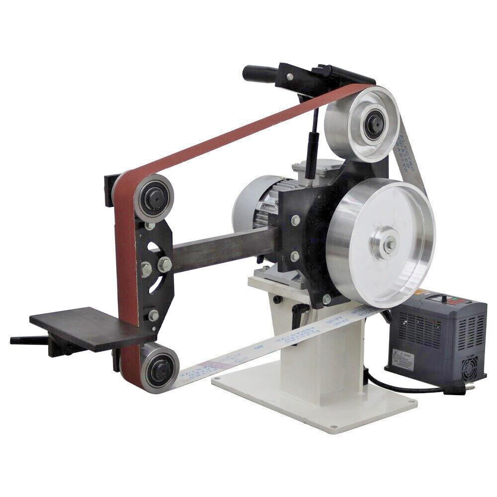 71″ Belt Sander Grinder Polisher Vertical & horizontal Usage Adjustable Speed