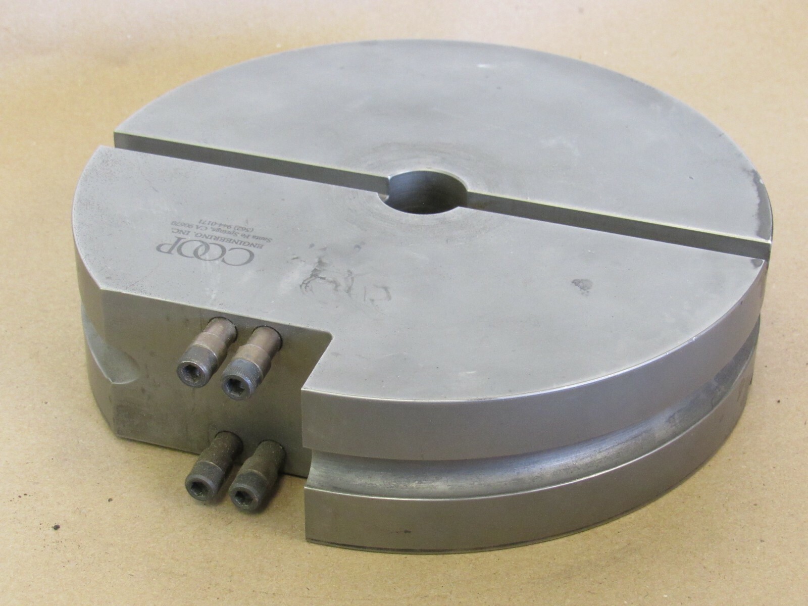 COOP TUBE BENDER DIE .5 x 4.0, 1/2″ OD 4″ R