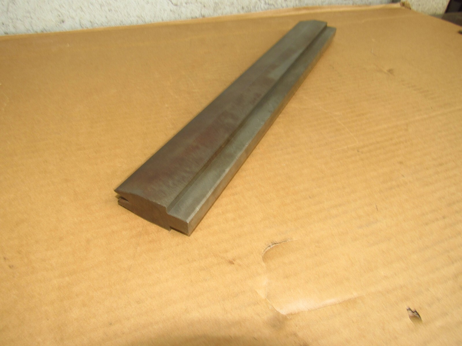 17-1/4″ Press Brake Forming 30 Degree V Angle Die Block 1/2″ Tang 2-3/8″ Tall