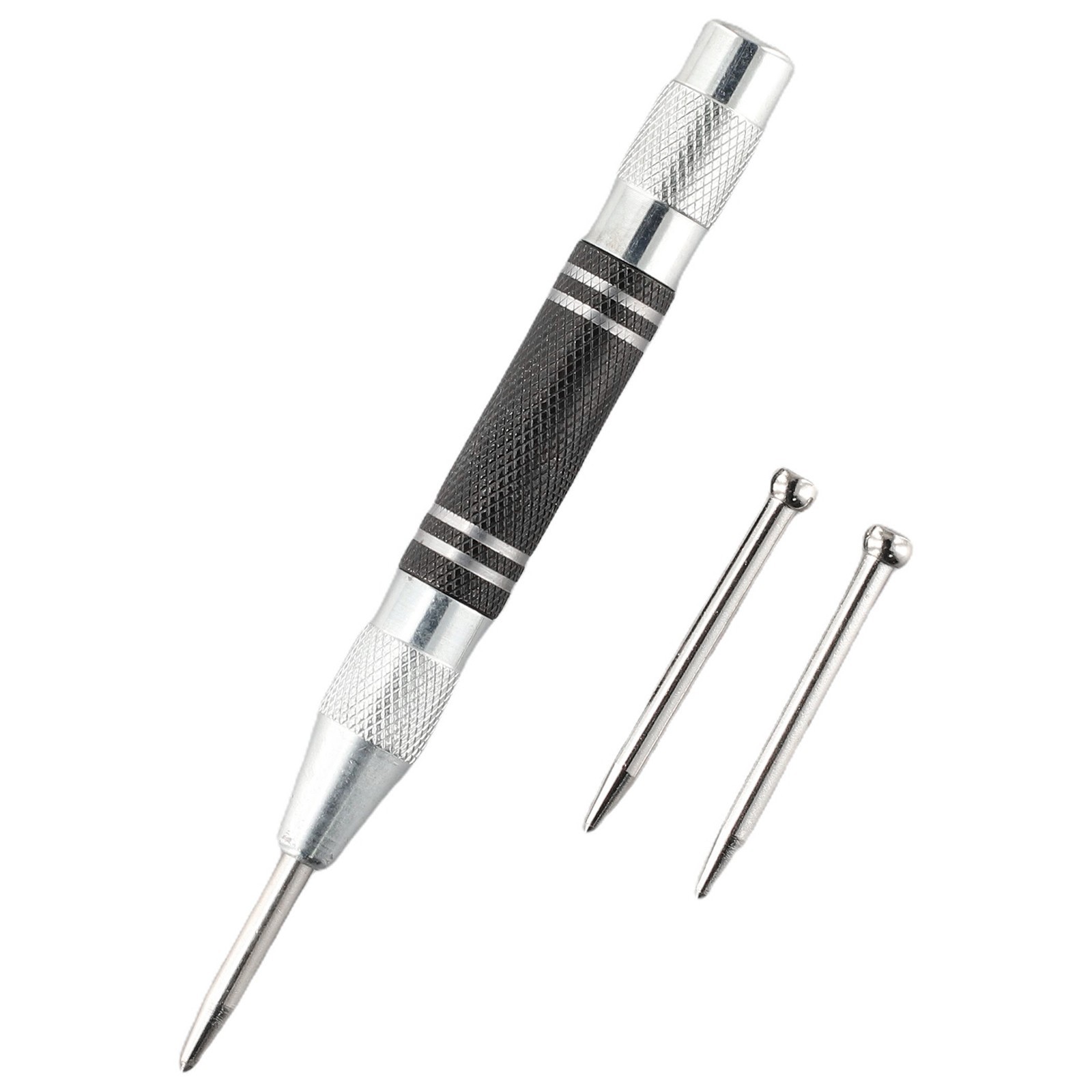 Center Punch Punch Needle Window Breaker Positioning Center Punch Silver Black