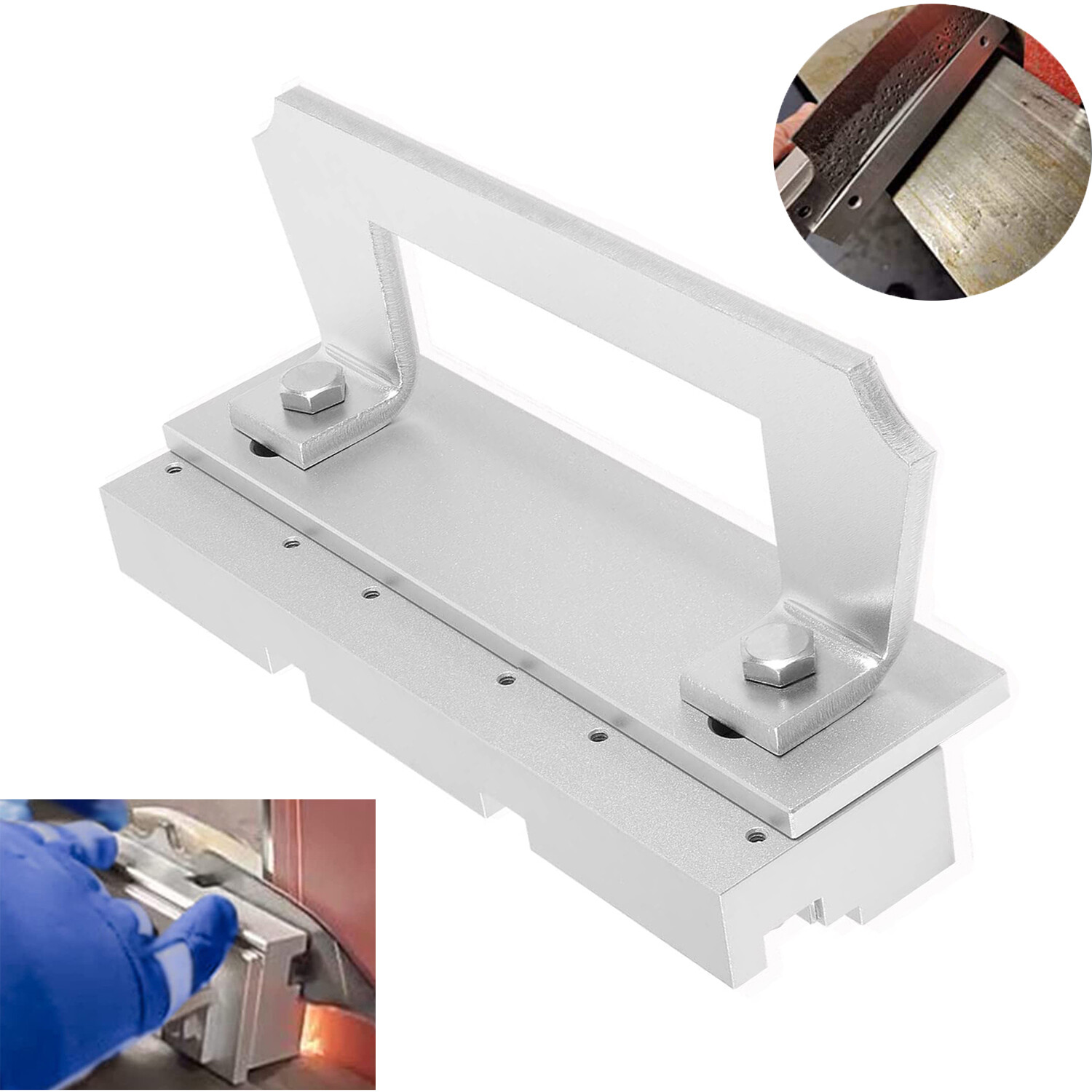 Magnetic Bevel Jig for Blade Grinding & Sharpening Metal for Knife Making Welder