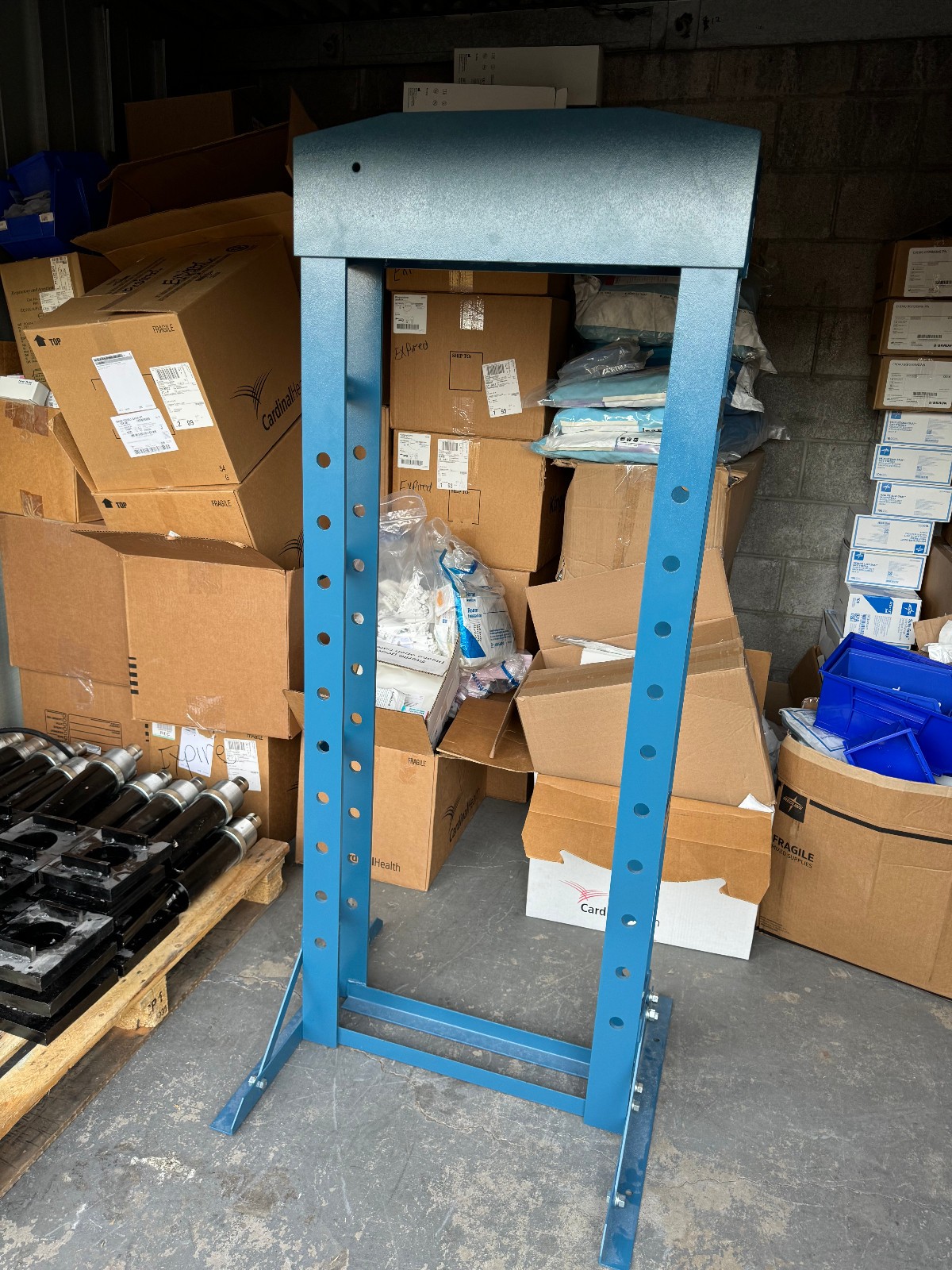 Bailey Hydraulic H-Frame Shop Press 30 Ton Max Pressure FRAME ONLY