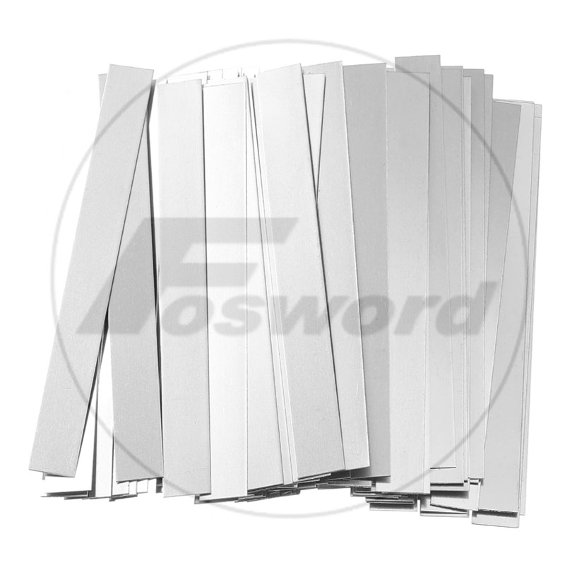Aluminium Flat Bar Strip Solid Metal Sheet Plate Thick 0.5mm Length 50mm -150mm