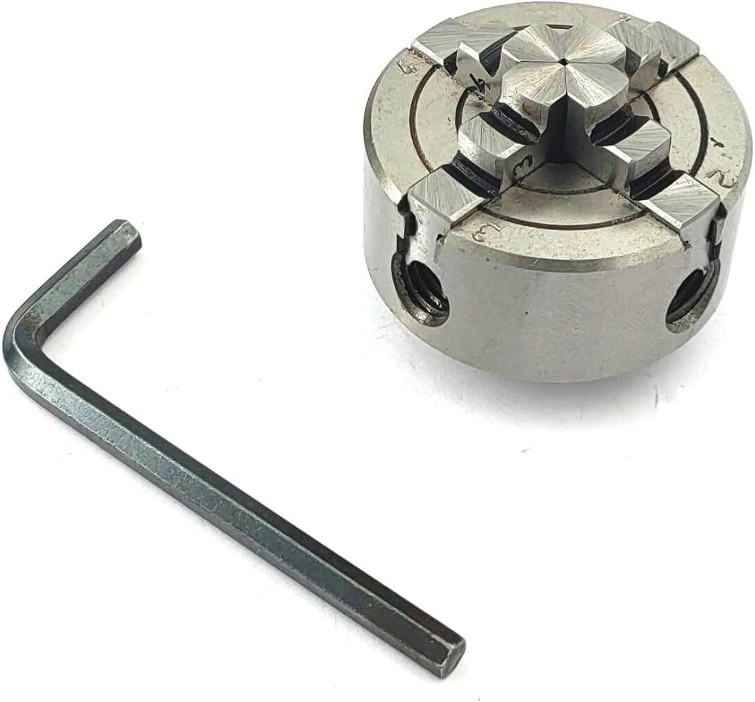 Small Chucks for 3″ & 4″ Inch Rotary tables with Steel Back Plate