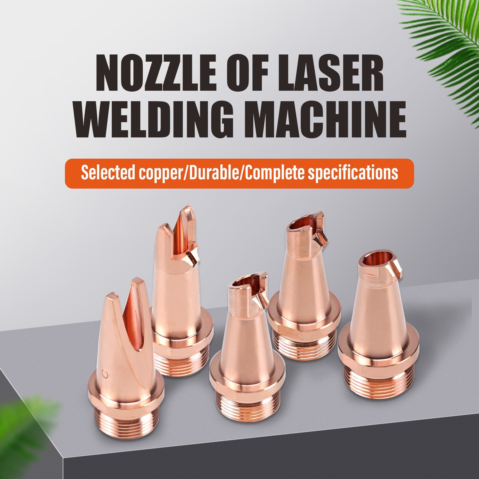 5Pcs Cutting Nozzle Cutter Tips of Laser Welding Machine Fiber Laser Welder