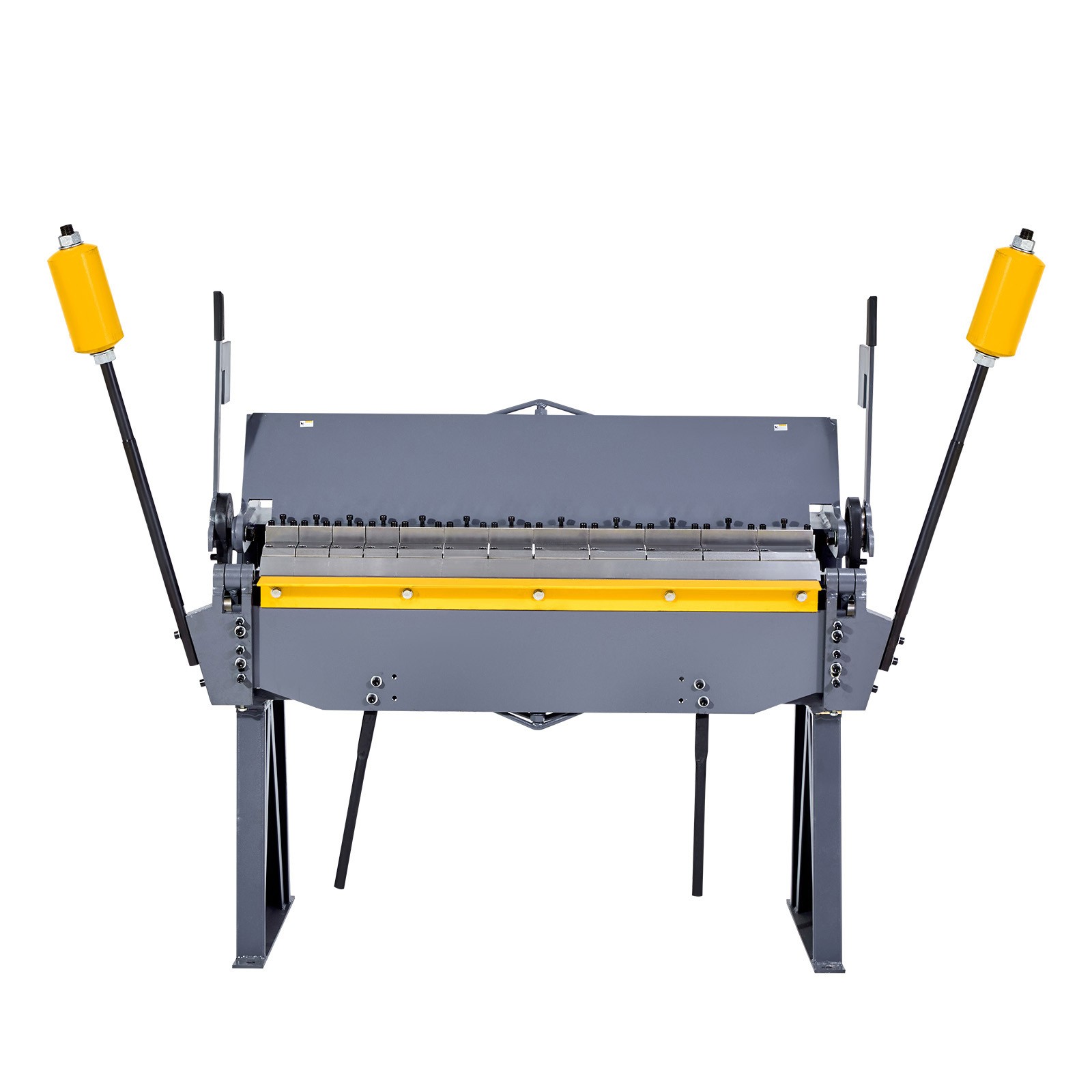 48 in Box and Pan Brake 0-135° 12 Ga Sheet Metal Bending Brake Bender 8 Fingers