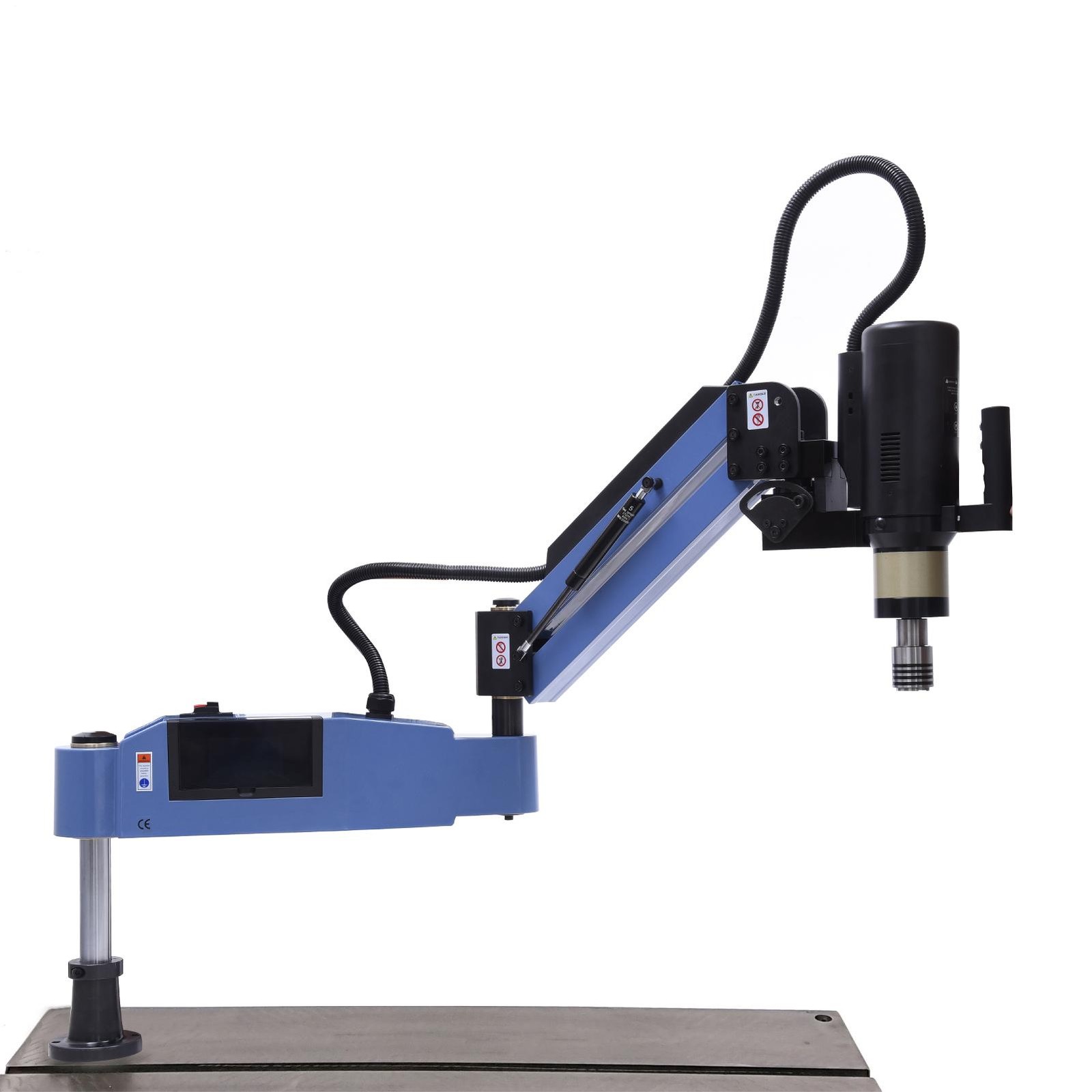M3-M16 Universal Electric Tapping Machine Tapper Flexible Arms 360° Touch Screen