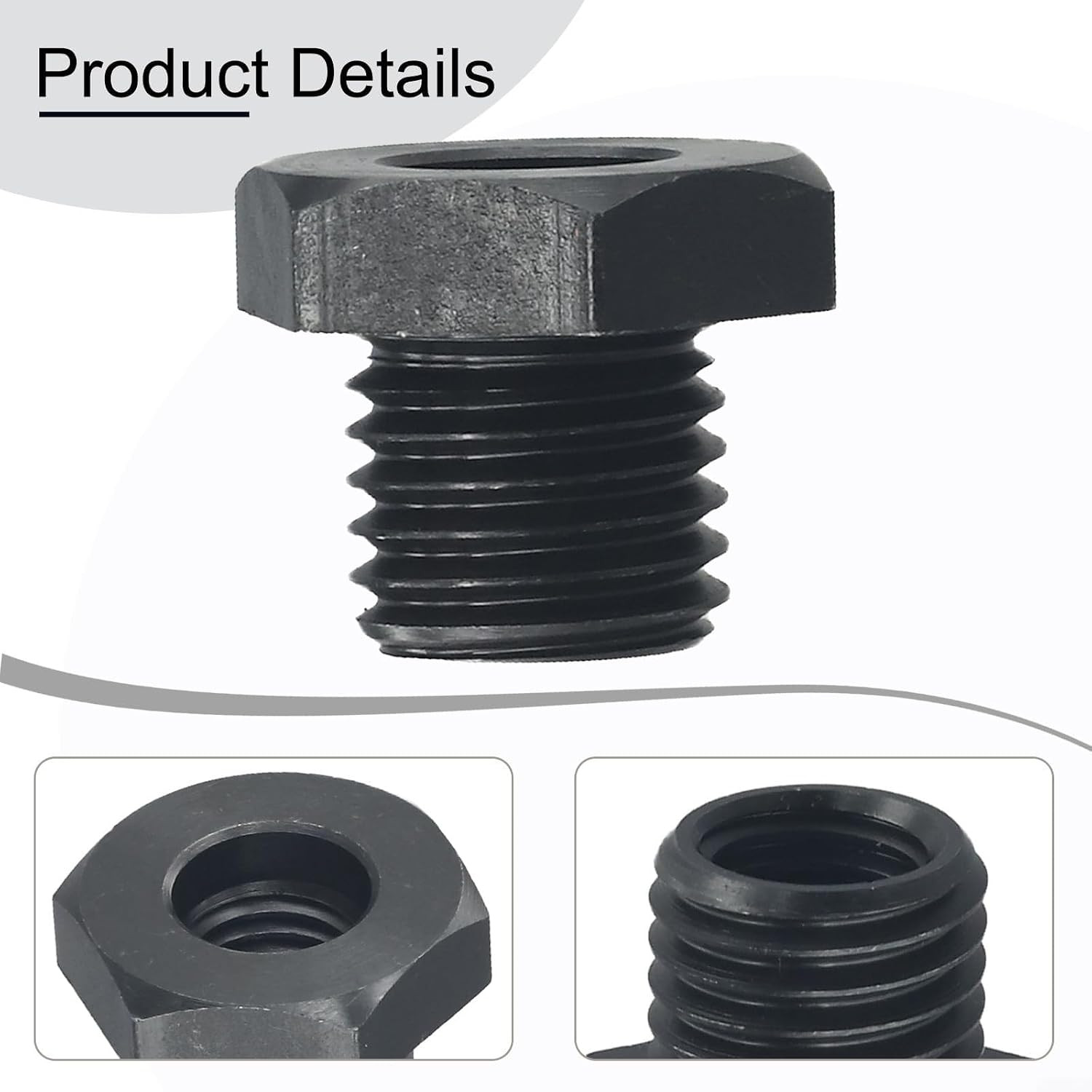 Wood Lathe Chuck Adapter, 18Mmx2.5 to 1-8TPI, Lathe Headstock Spindle Adapter