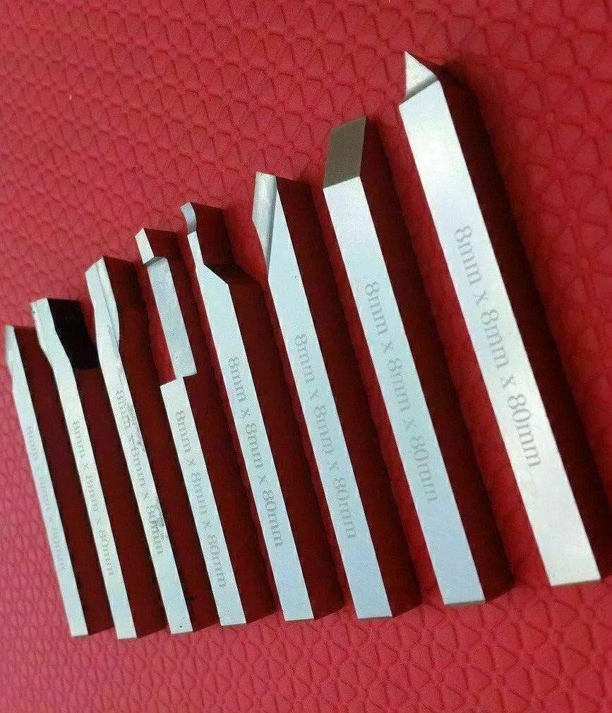 10MM HSS FORM TOOL SET OF 8 PCs SQUARE SHANK HSS ZEALINDUSTRIES