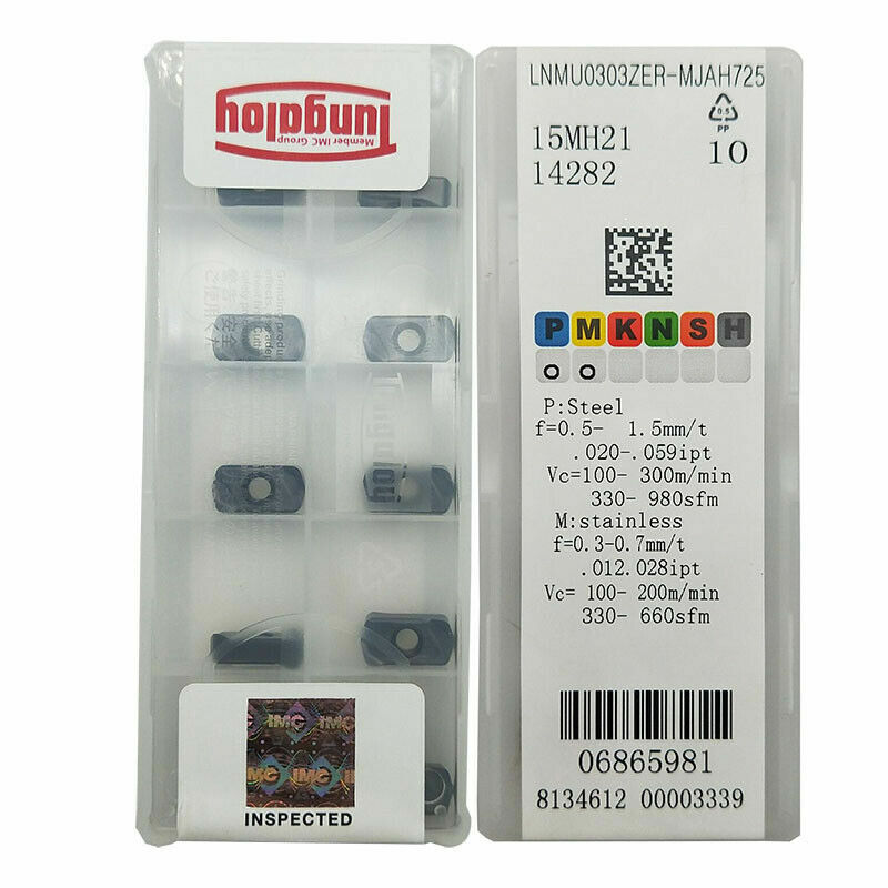 LNMU0303ZER-MJ Rapid Feed Milling Insert For EXN03R/LNMU0303 C16 17 20 25mm Tool