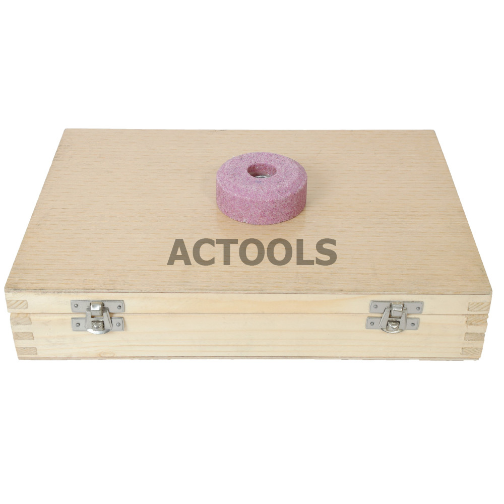 Sioux Valve Seat Pink Grinding Wheels Set 10 Pcs Stone Holder Star Drive 11/16”