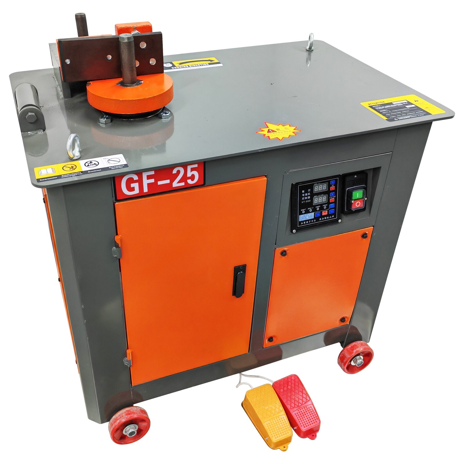Heavy-duty Rebar Bender Bending Machine Multi Angle Bend 18-22mm Hoop Bender220V