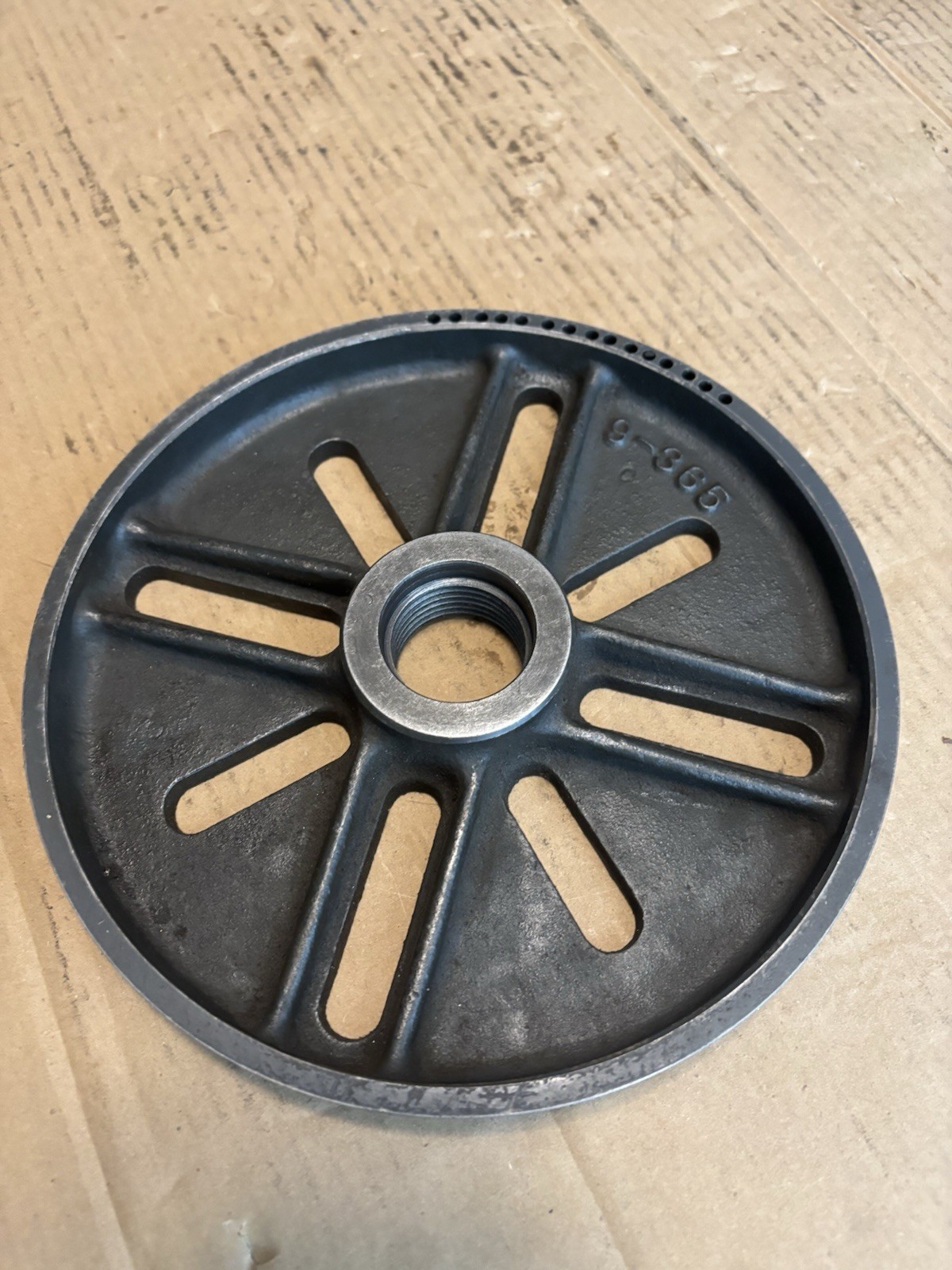 8 1/2” South Bend 9/10K Slotted Faceplate, Lathe, South Bend 9″,