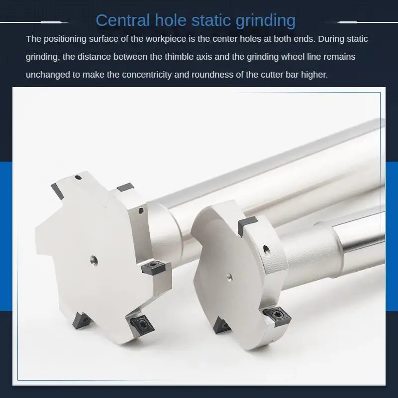 HTS Series CNC T-Groove Milling Cutter Rod Slot Width Three-Sided Cutter Shank