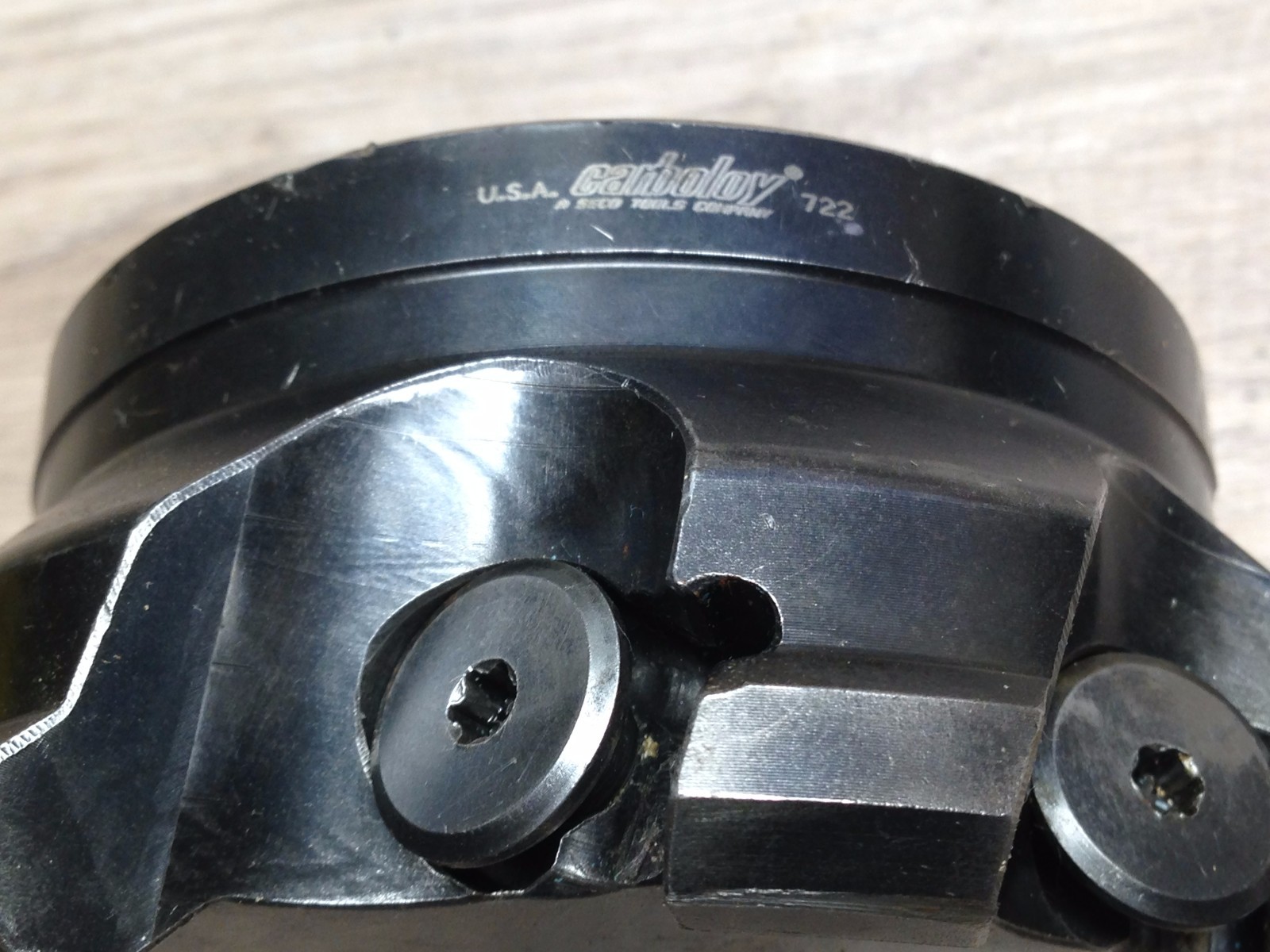 CARBOLOY 4 ” INDEXABLE FACEMILL + INSERTS