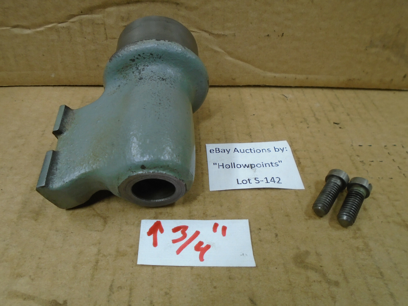 Southbend 9″ Lathe Lead Screw Holder & for 2″ Banjo Bracket Model B US Navy S142