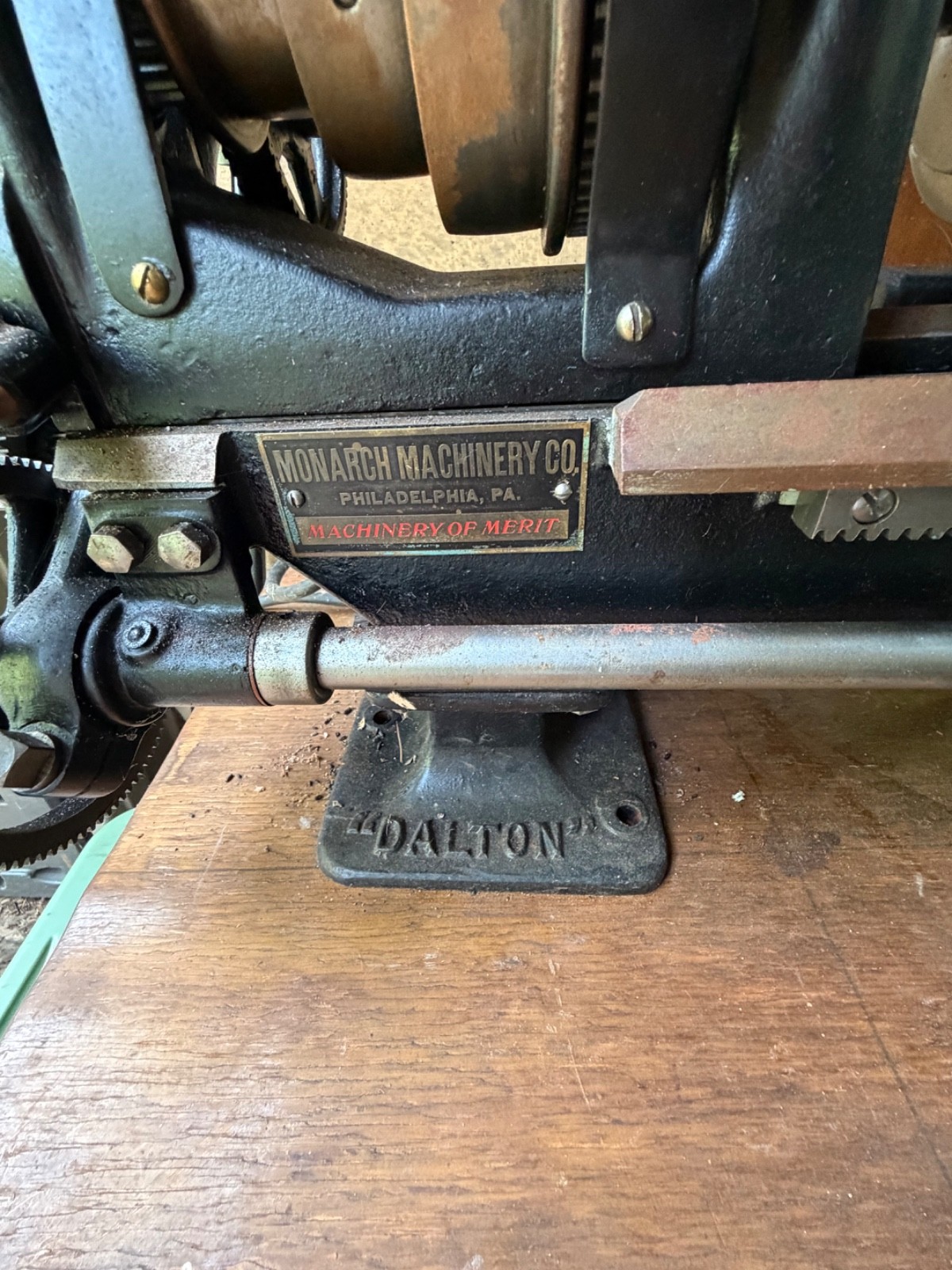 vintage matal lathe “DALTON “