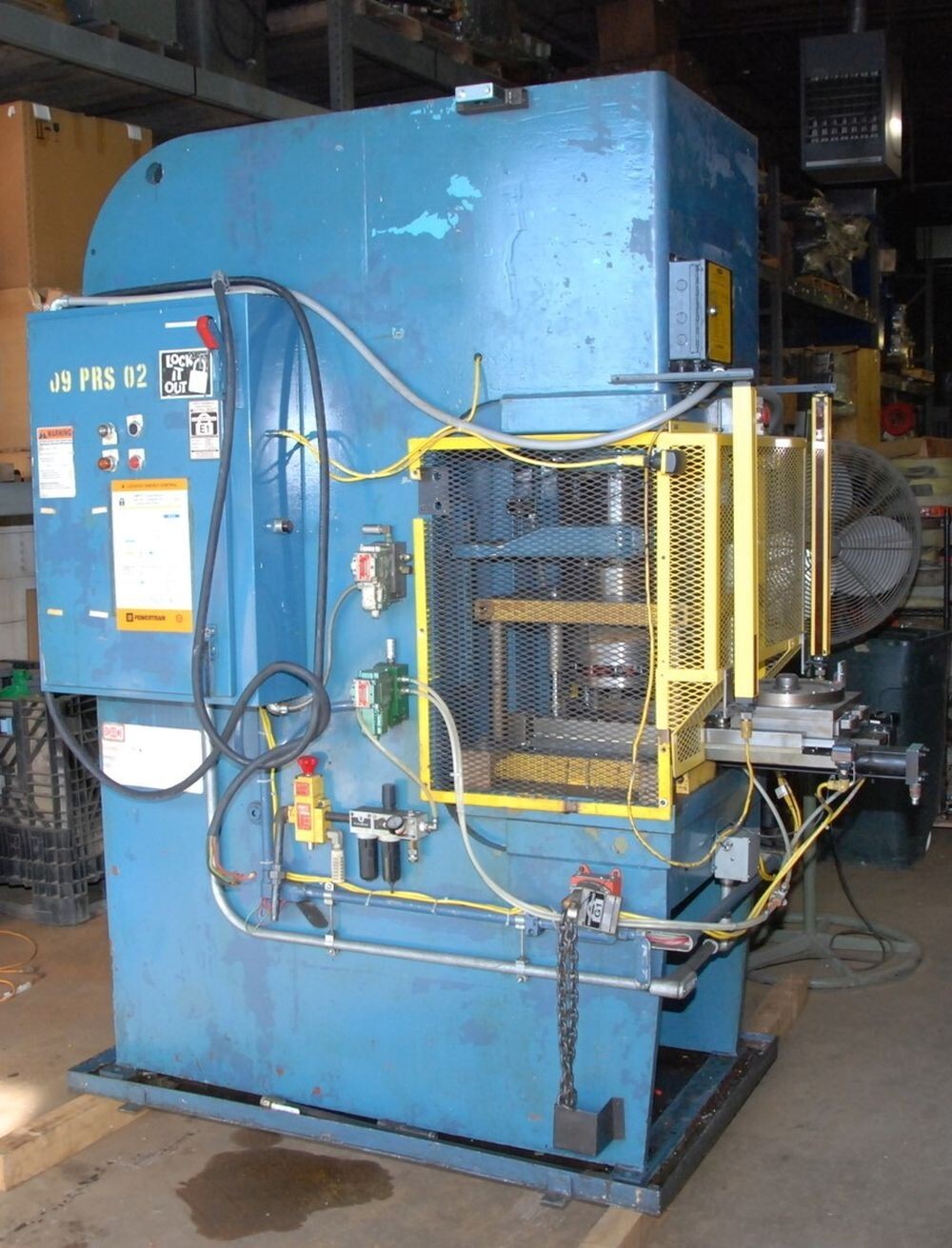 50 Ton Denison Multipress Gap Frame & Shuttle Feed • 15″ Stroke / 24″ Daylight