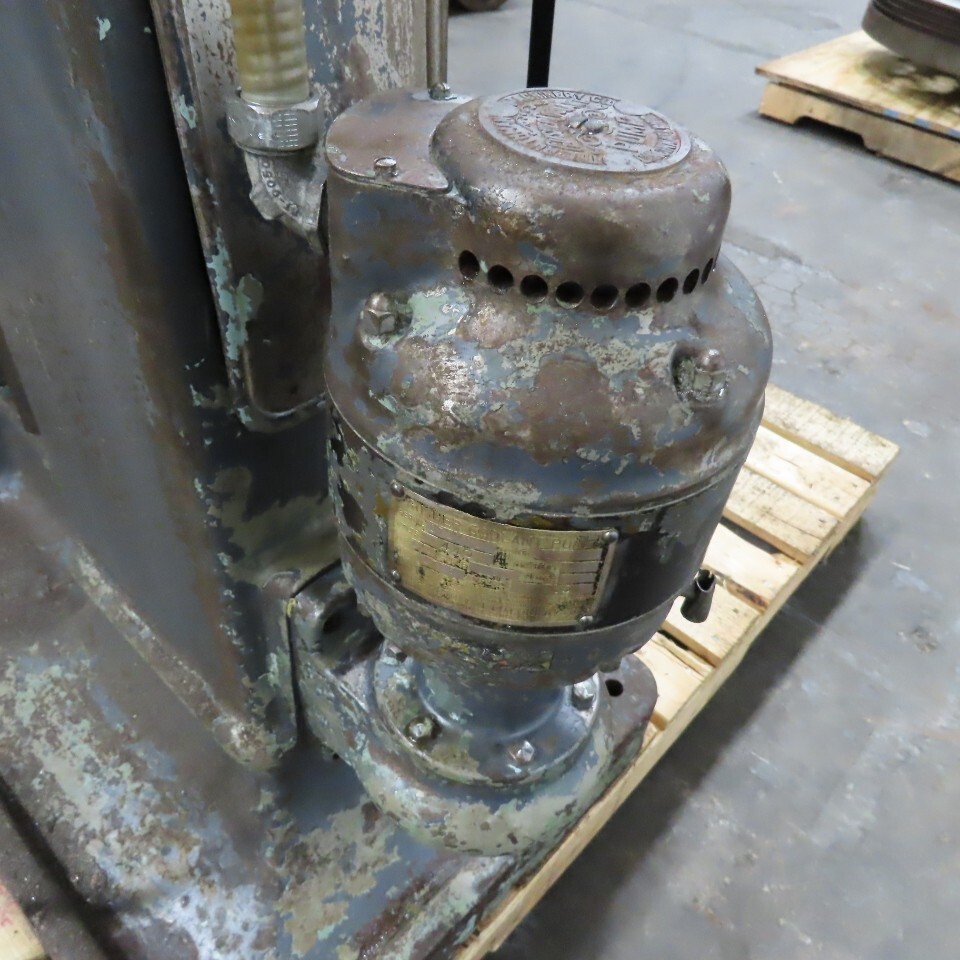 Avey Size 2 Antique Drill Press 12″ Throat 6″ Stroke 208-220/230V 3Ph Tested
