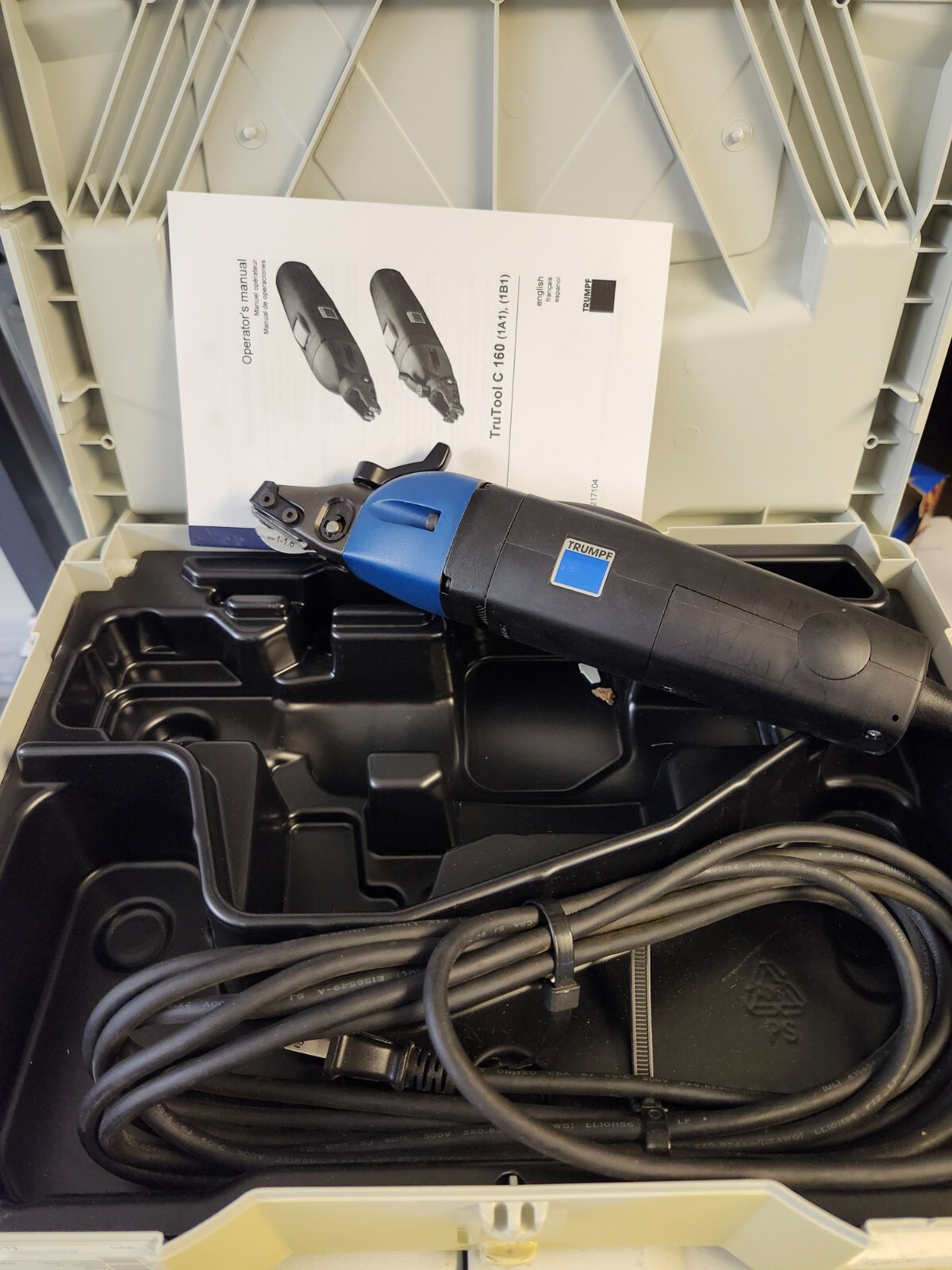 TRUMPF C160+ Double Cutter 16ga Shear (Corded)