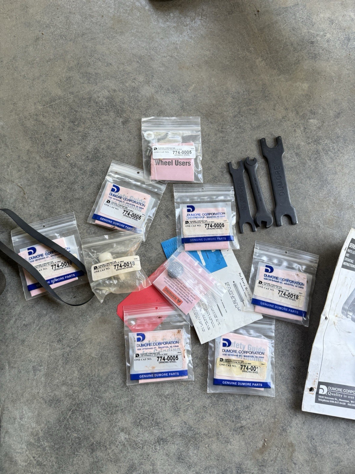 Dumore #57-031 Tool Post Grinder