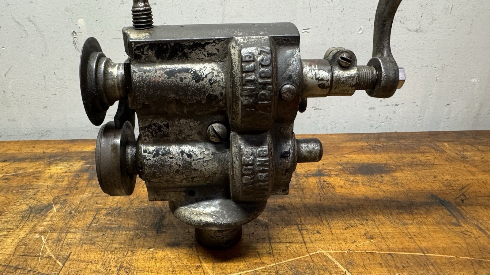 Pexto Niagara Bead Roller Machine Hand Crank Sheet Metal Fabrication