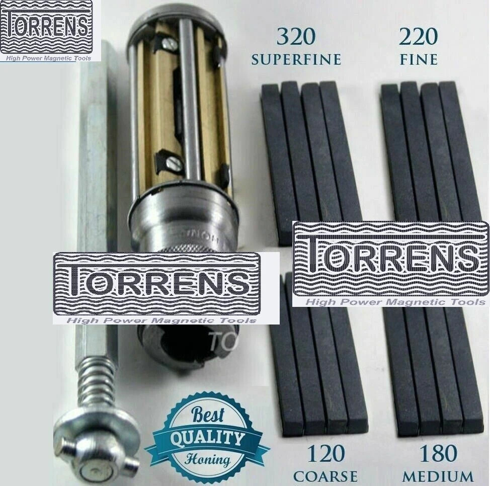 New Cylinder Engine Hone Kit 2″ to 3″ Honing Machine + 4 Set Of Stones
