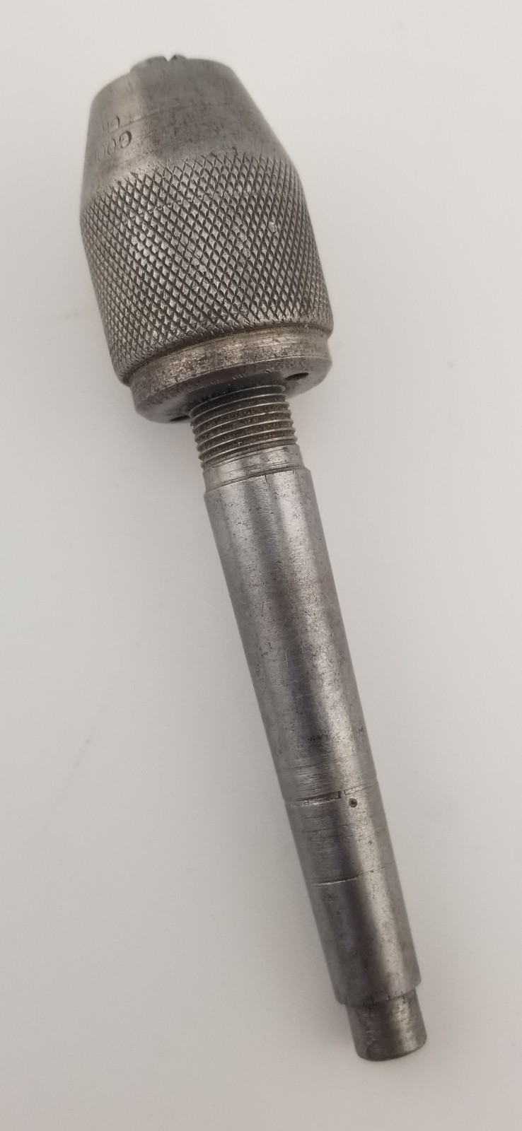 GOODELL PRAT BENCH LATHE 125 494 #1 MORSE TAPER CHUCK 0″ TO 1/4″