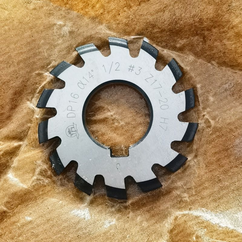 8PCS HSS PA14-1/2 Involute Gear Cutter DP8 DP18 DP14 DP16 DP20 DP22 DP24 14.5°