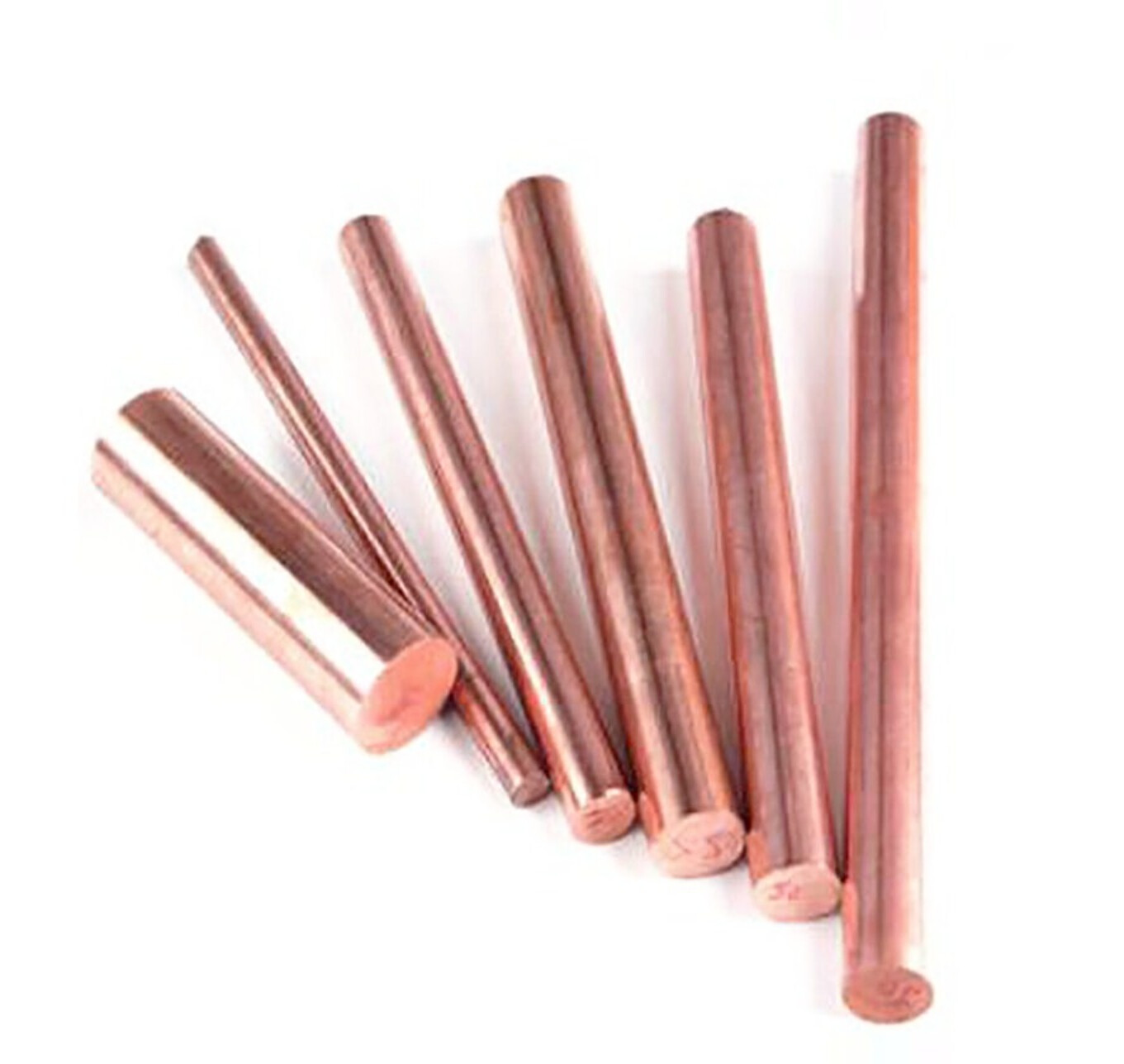 Copper Solid Round Rod Bar Dia.6mm-80mm CNC Metalworking Cut