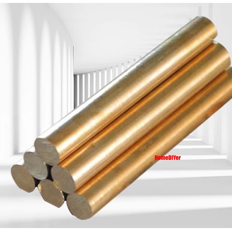 H59 Brass Round Bars Solid Rod Diameter 3mm-120mm Length 100mm 150mm 200mm-300mm