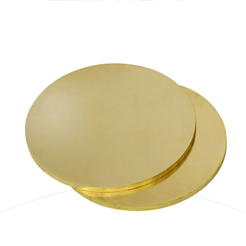 H62 Solid Brass Discs Blanks Metal Round Sheets OD 50mm-200mm Thick 0.8mm – 3mm