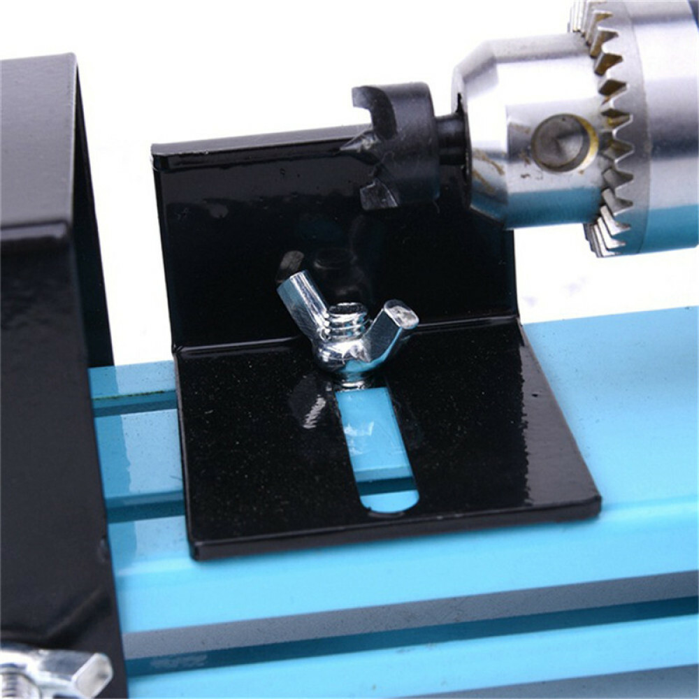 150W 12V/24V DIY Mini Lathe Beads Machine Grinding Woodworking Drill Craft Tool