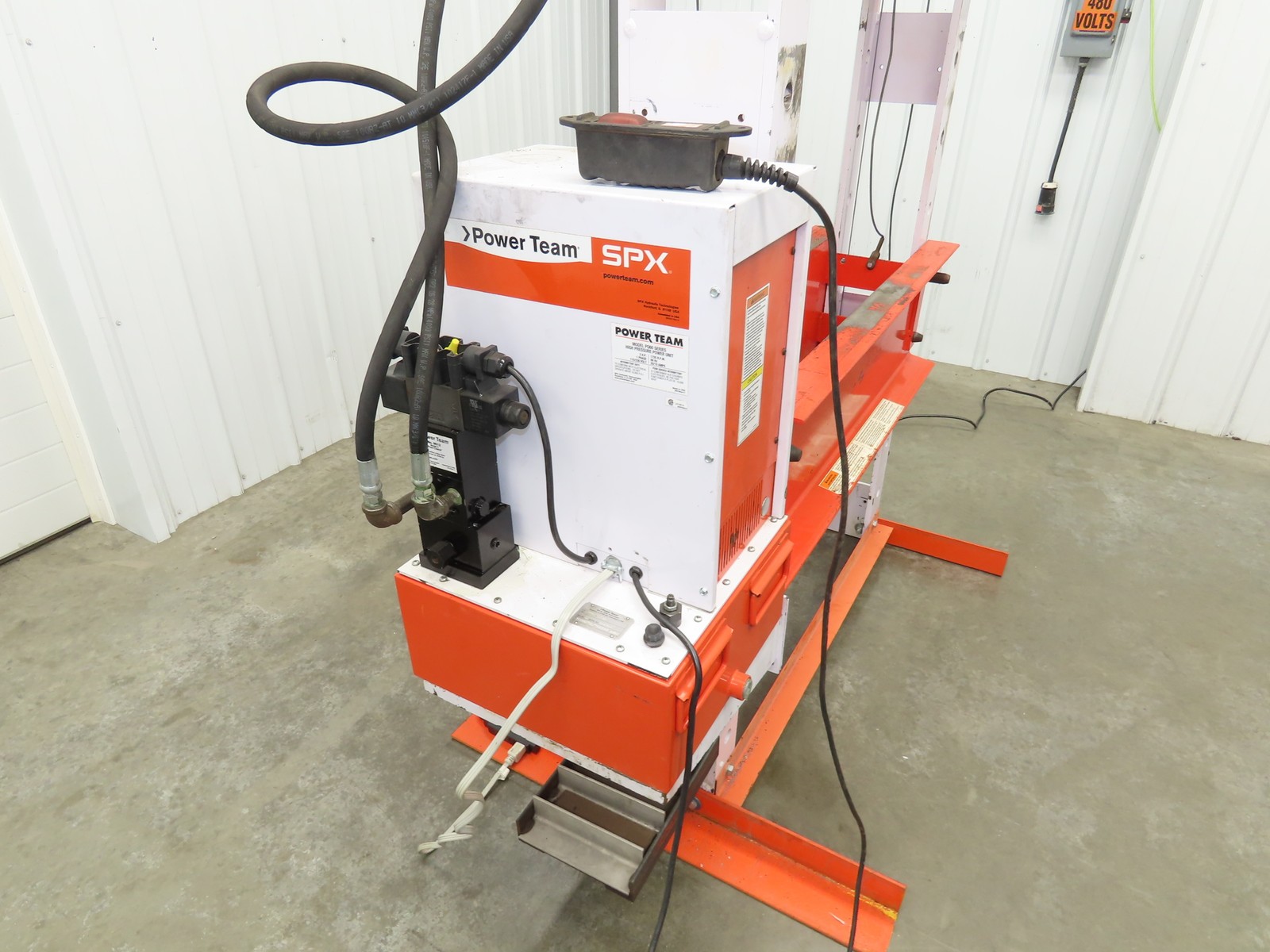 SPX Hydraulic Press 55 Ton 36″H Frame 120V Pump 13″ Cylinder 10000PSI