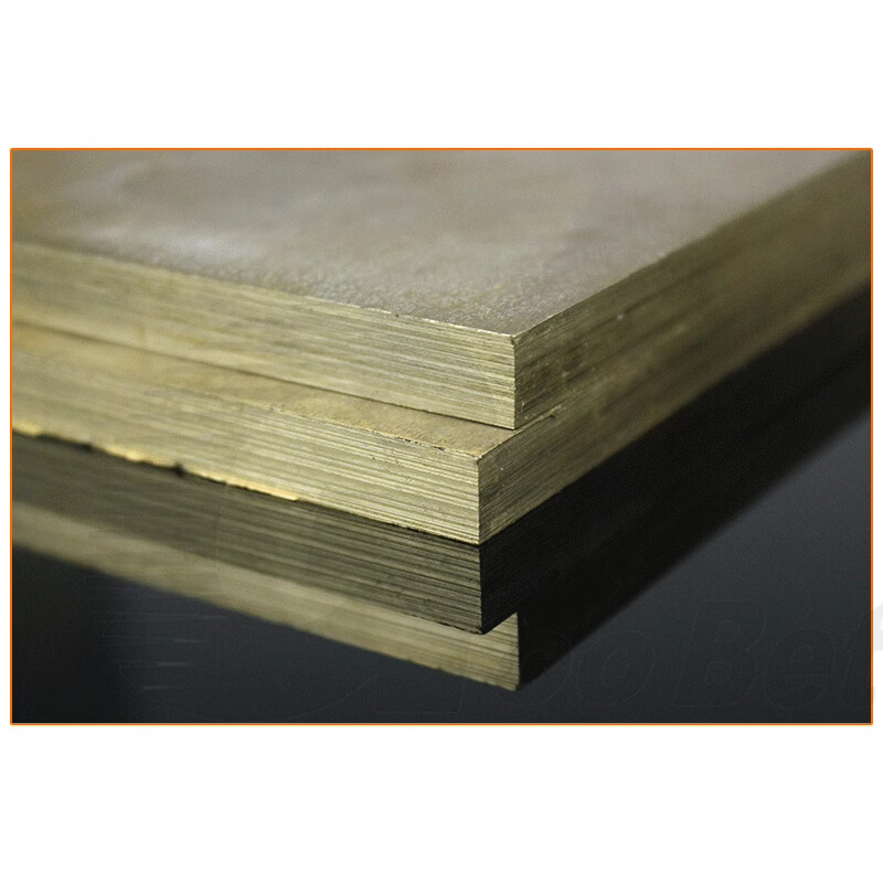 Flat BeCu C17200 Beryllium Bronze Sheet Plate Panel 0.5 0.8 1 1.5 2 3 5mm Thick