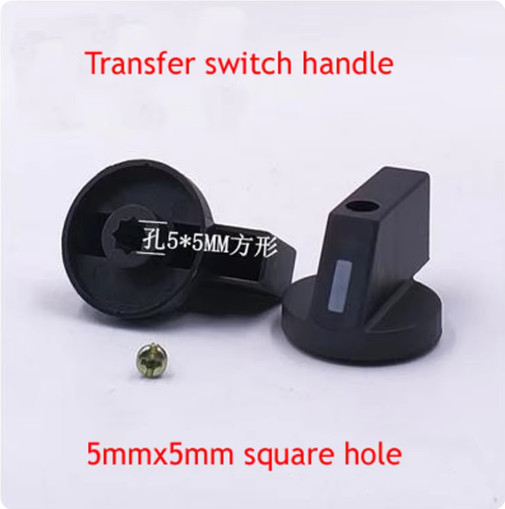 2Pcs LW26-20 LW39B-16 LW38D-16 Universal Switch Handle 5*5MM Square Hole Knob