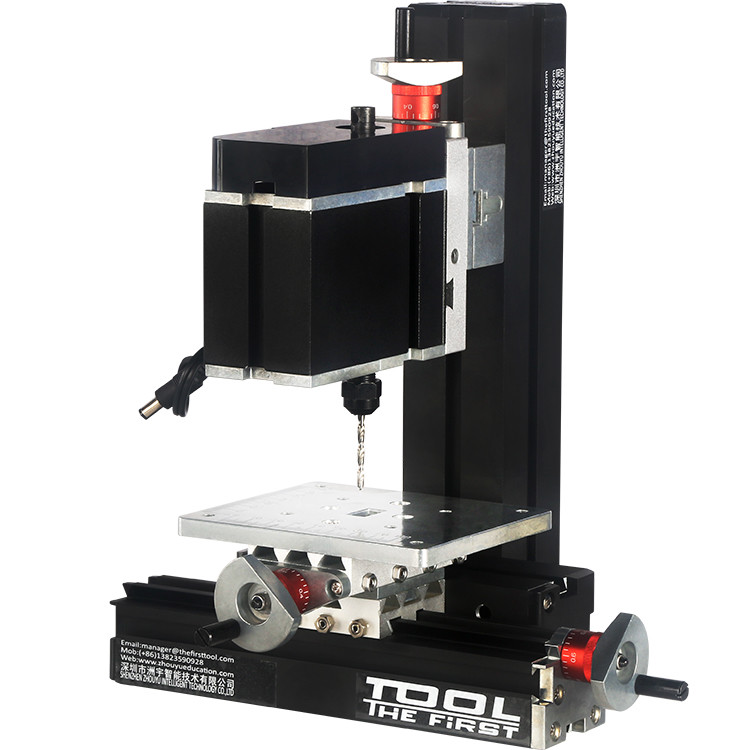 60W 12000rpm High Power Metal Mini Lathe DIY Micro Drilling Machine Wood Driller