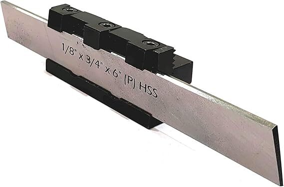 Adjustable T-Parting Cut off Holder w/Blade for Lathe Machine Tool