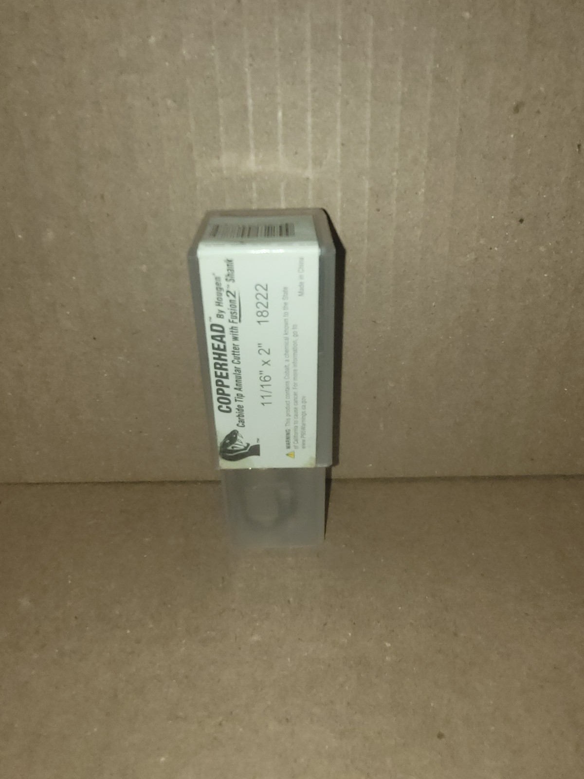 Hougen 18222 11/16″ X 2″ Copperhead Carbide Tip Annular Cutter