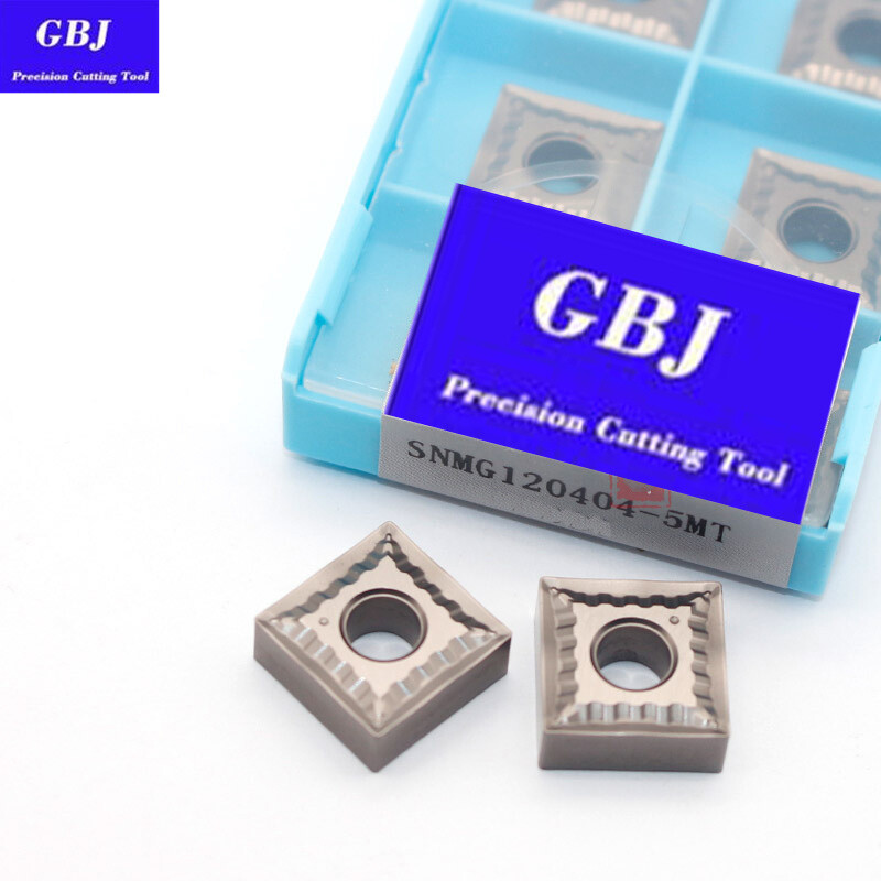 GBJ-CNC SNMG120404-MT 120408-MT Cermet blade machined steel finish hard steel