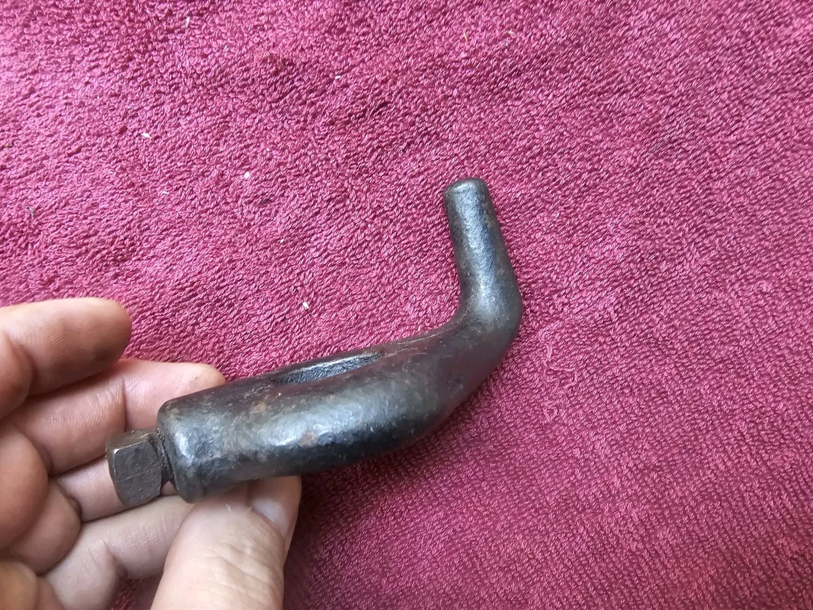 Vintage 6-MJ No.3 1-1/16″ Bent Tail Lathe Dog