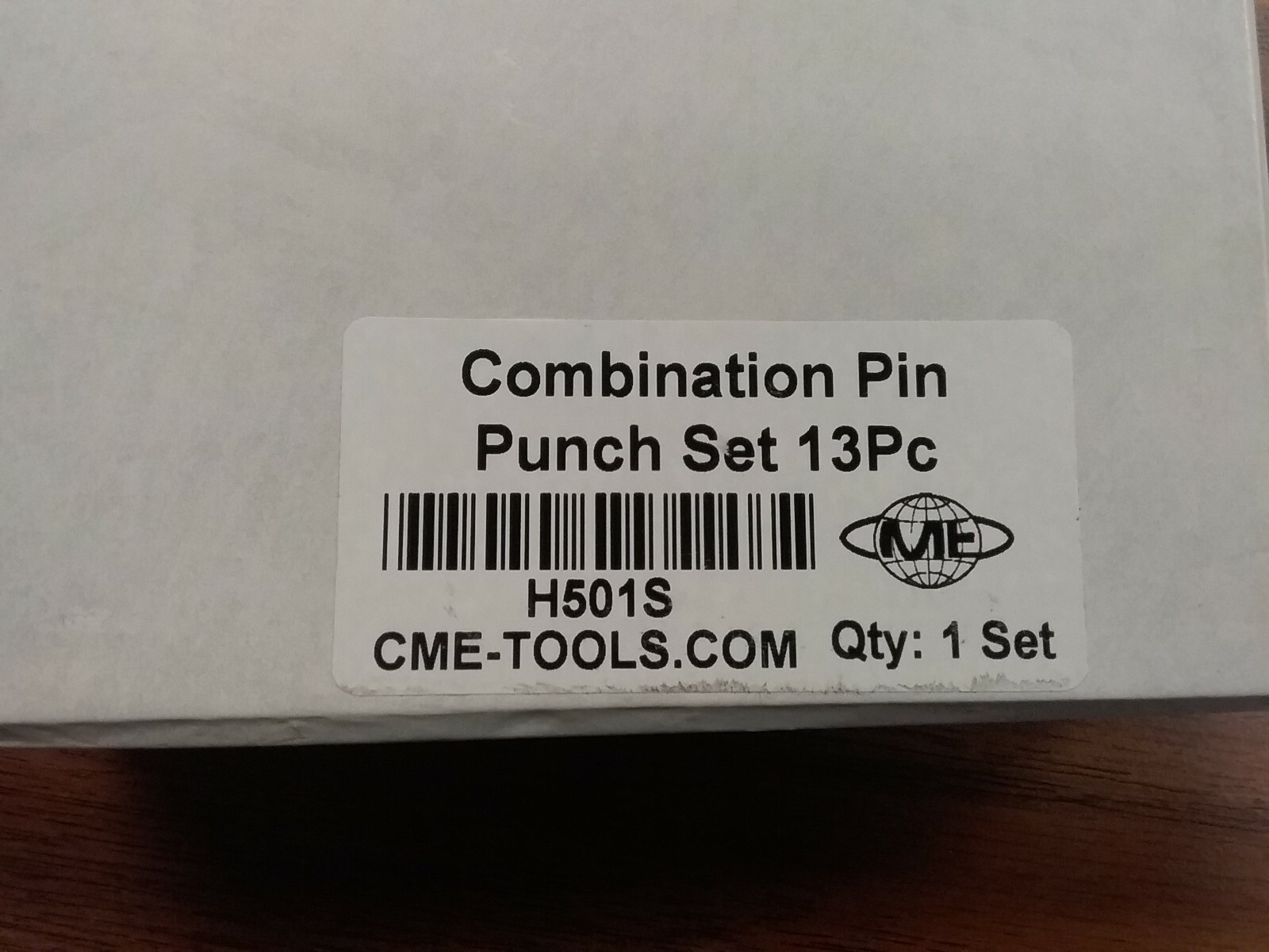13pcs Combination Pin Punch Set 5pcs 8″-long & 8pcs 4″-short #H501S