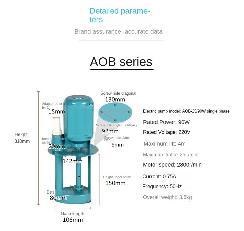 220v 50hz single phase Cooling emulsion Pump