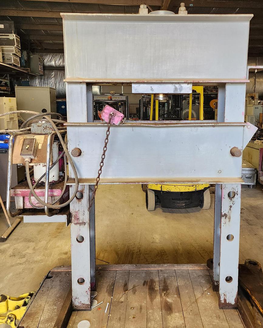 Enerpac 100 Ton Hydraulic H-Frame Shop Press EER542 115/230V Hydraulic Pump