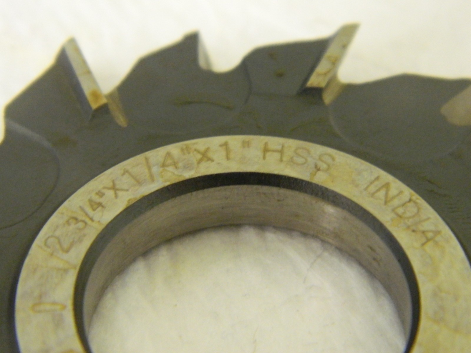 Interstate Staggered Teeth Side Milling Cutter 2-3/4″ x 1/4″ x 1″ HSS 03032711