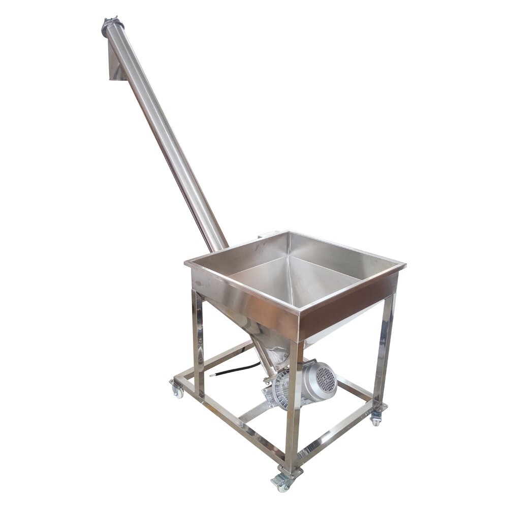 Screw Conveyor Automatic Feeding Machine Granules Screw Feeder 110v 3m³/h