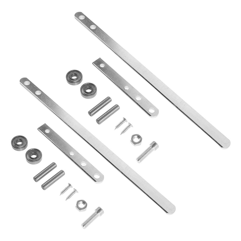 2Pcs Portable Manual Rebar Bender Hand Held Steel Wire Bending Tool Silver
