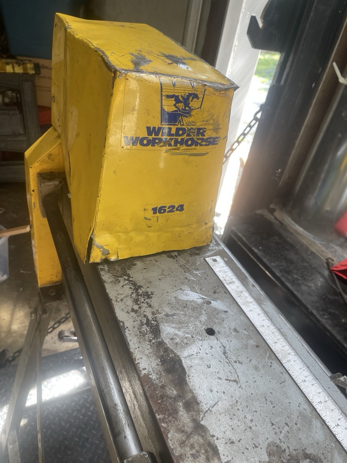 Wilder 1624 Sheet Metal Slitter 16ga Single Wheel Slitter HVAC 3PH