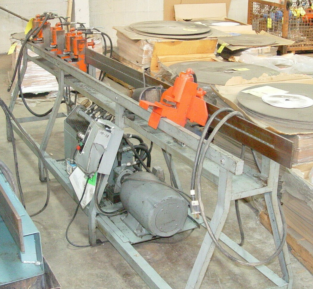 Lockformer 10′ x 18 Gage ‘S’ Drive 5 Head Speed Notcher for Sheet Metal